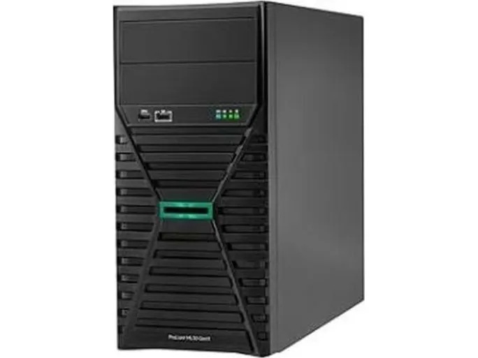 HPE ProLiant ML110 Gen11 - Server - tower 4.5U - envejs - 1 x Xeon Bronze 3508U / op til 2.2 GHz - RAM 32 GB - SATA - hot-swap 3.5
