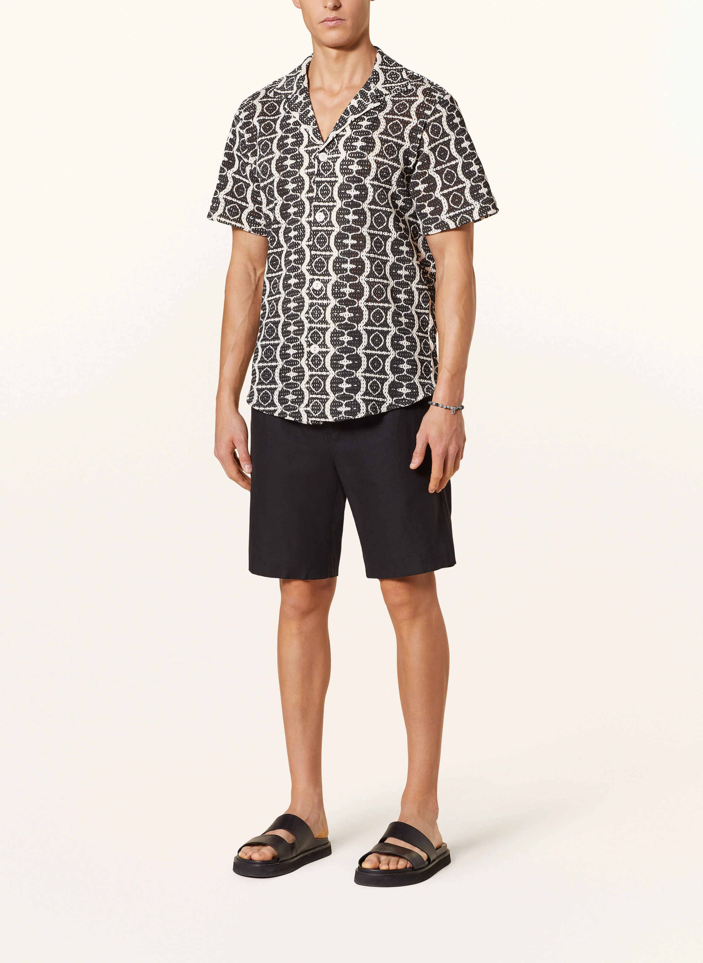 OAS Kurzarm-Hemd HYPNOTISE Regular Fit