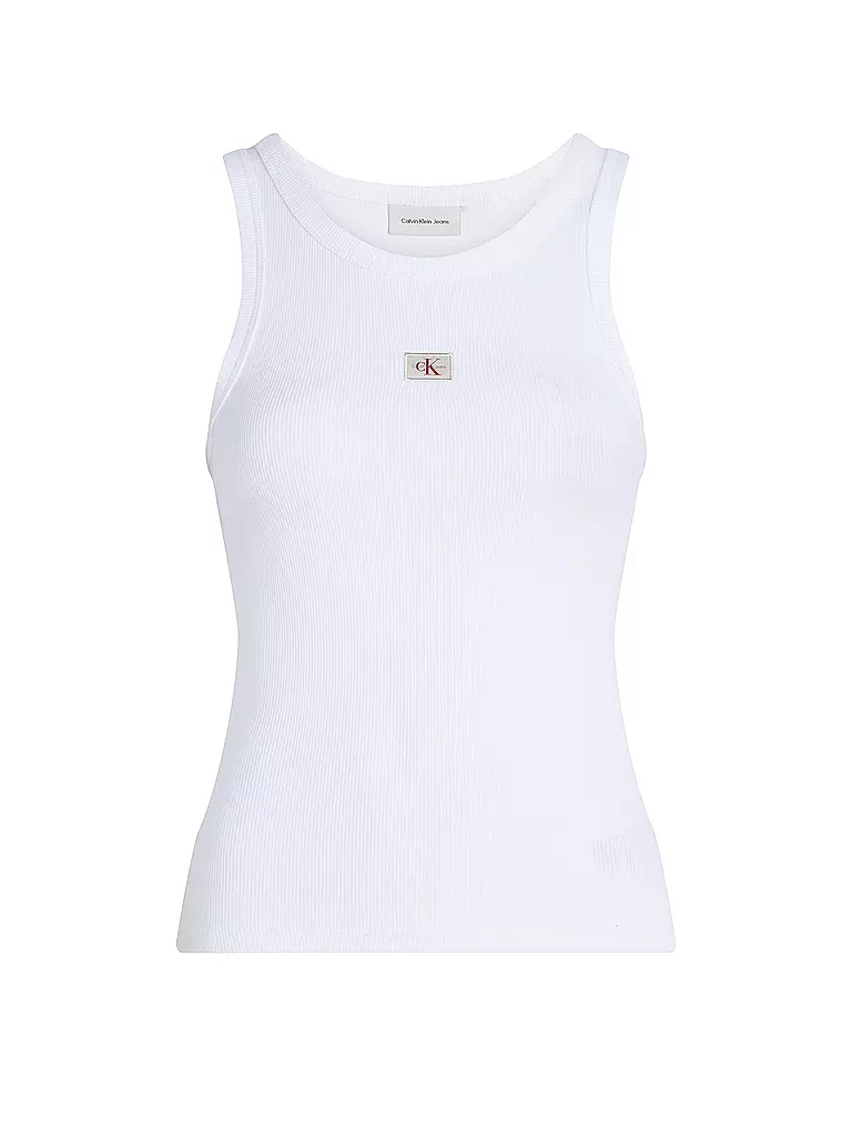 CALVIN KLEIN JEANS Tanktop weiss