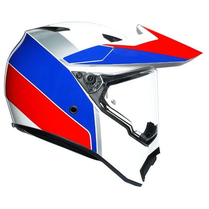 Casque AGV AX9 - ATLANTE - Blanc / Bleu