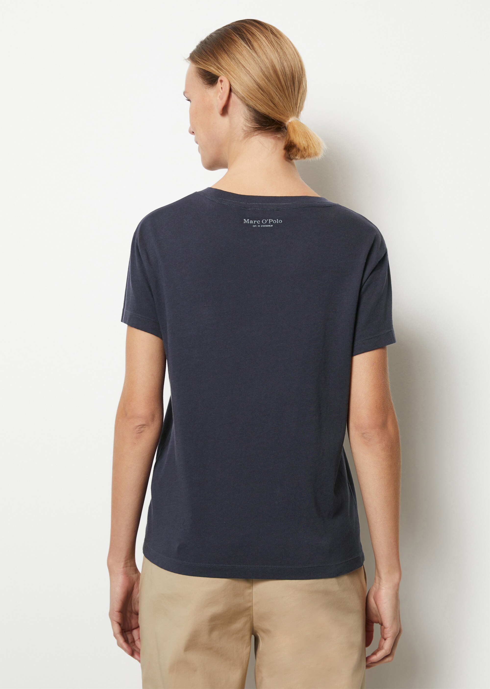 Basic-T-Shirt loose aus Organic Cotton