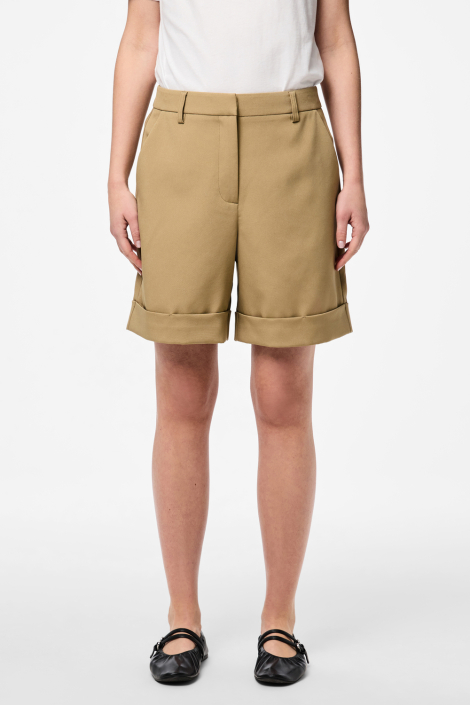 Pieces camel dames korte broek