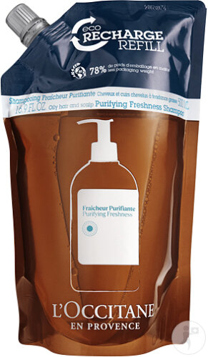 L’Occitane Shampoing Purifiant Éco Recharge 500ml
