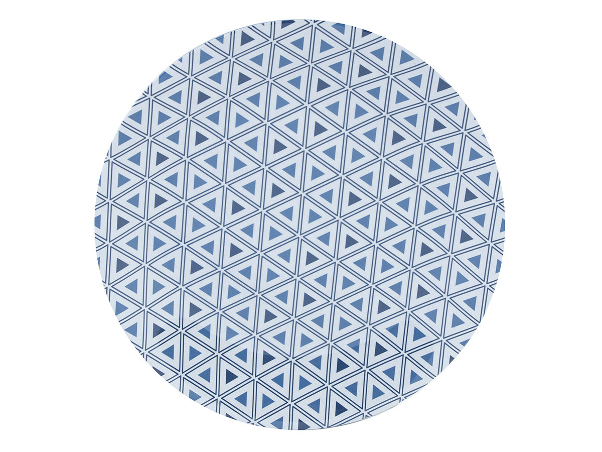 Bo-Camp mix & match blauw 16-delig serviesset