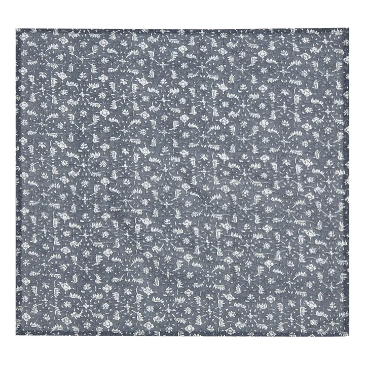 Scarlette Ateliers Serviette de table Marge en coton - Set de 8 | Bleu gris