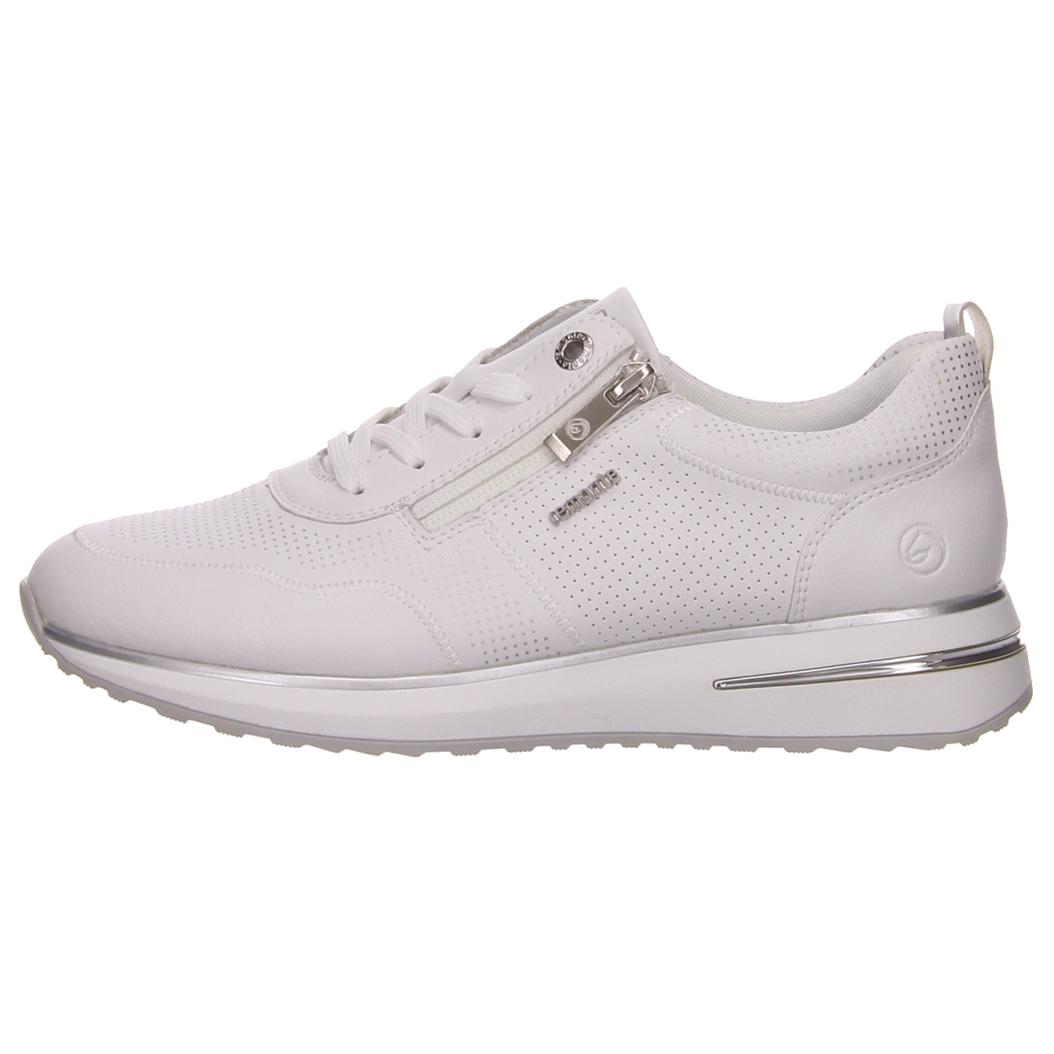 Remonte Sneaker weiß/silber weiss/weiss kombi