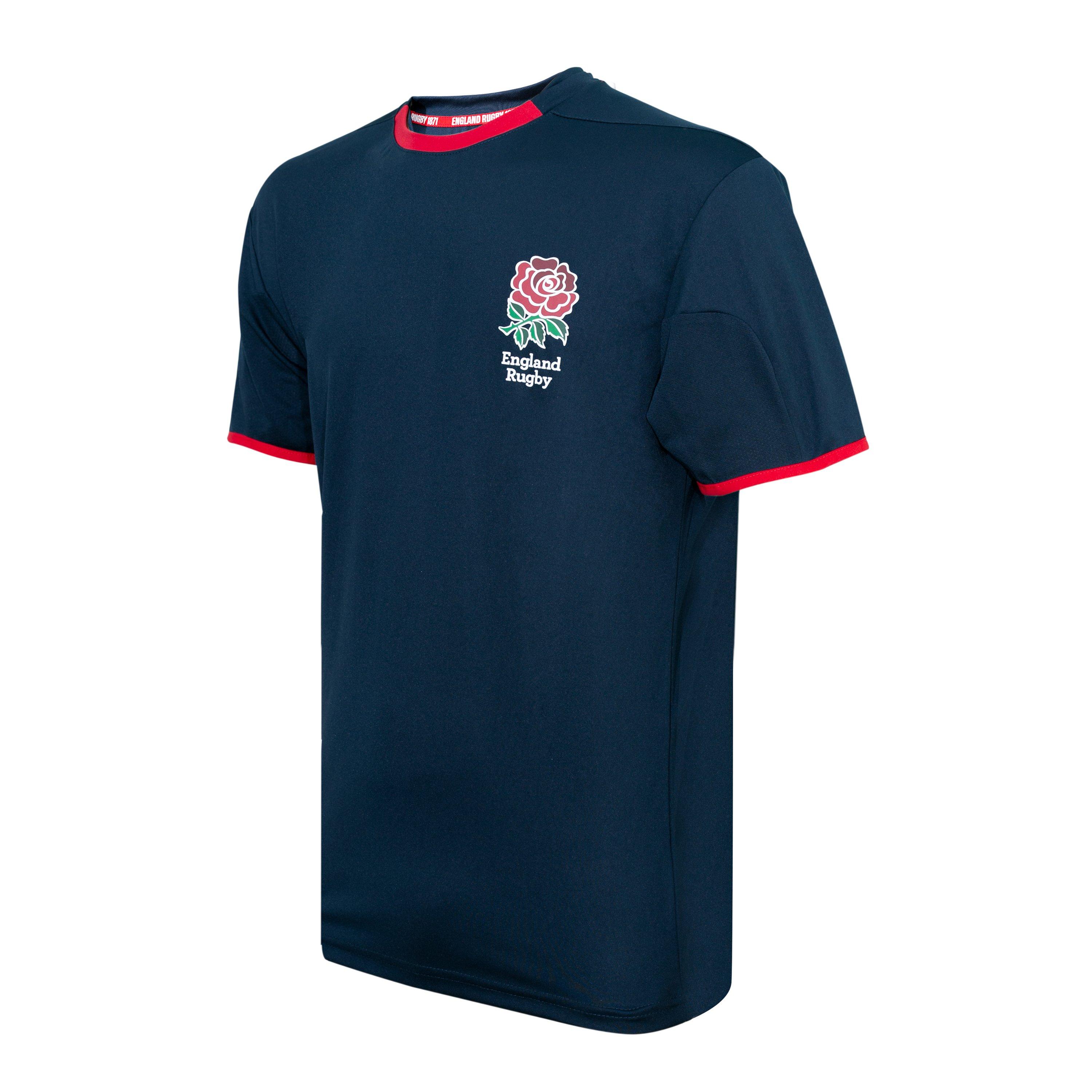 RFU England Poly T Shirt Mens