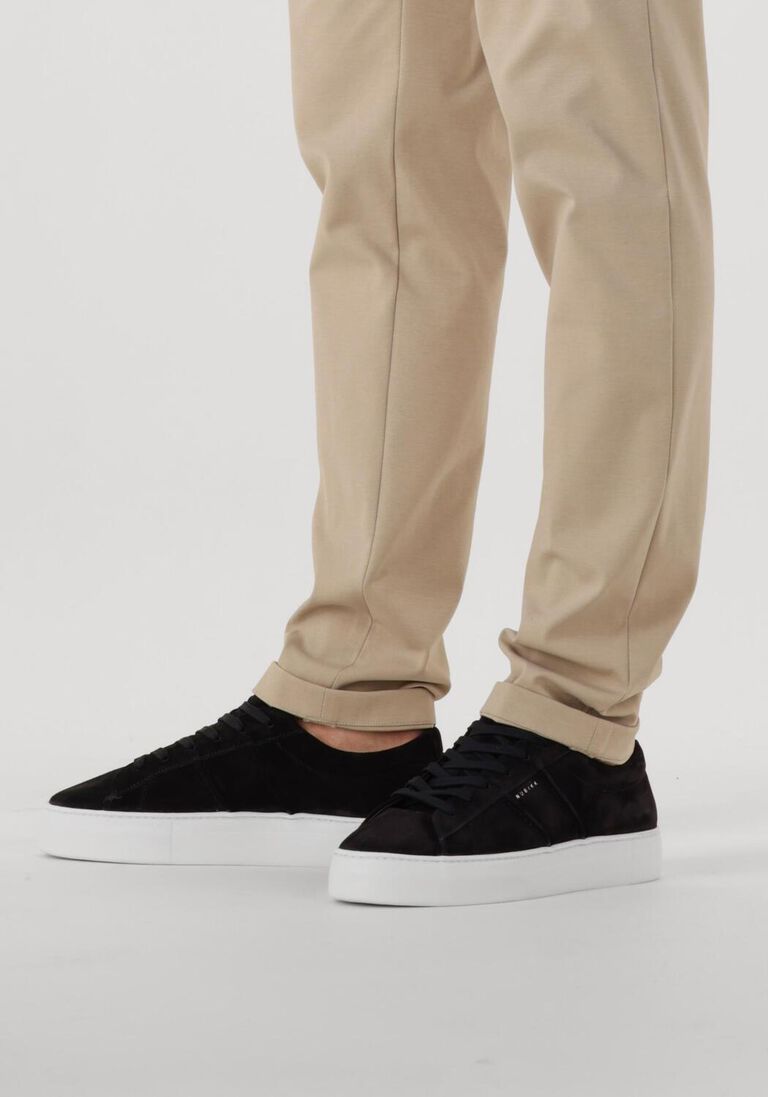 blauwe nubikk lage sneakers jagger morris