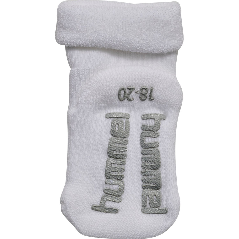 Køb Hummel White Mini Non Slip Strømpe