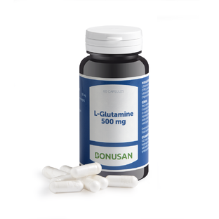 Bonusan L-Glutamine 500mg Capsules 60CP