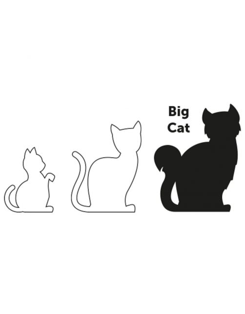 Flamingo Kattenharnas + Lijn Grote Kat Amsi - Kattentuigje - Assorti 25-40cm 10mm