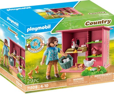 Playmobil 71308 Country Hønsehus