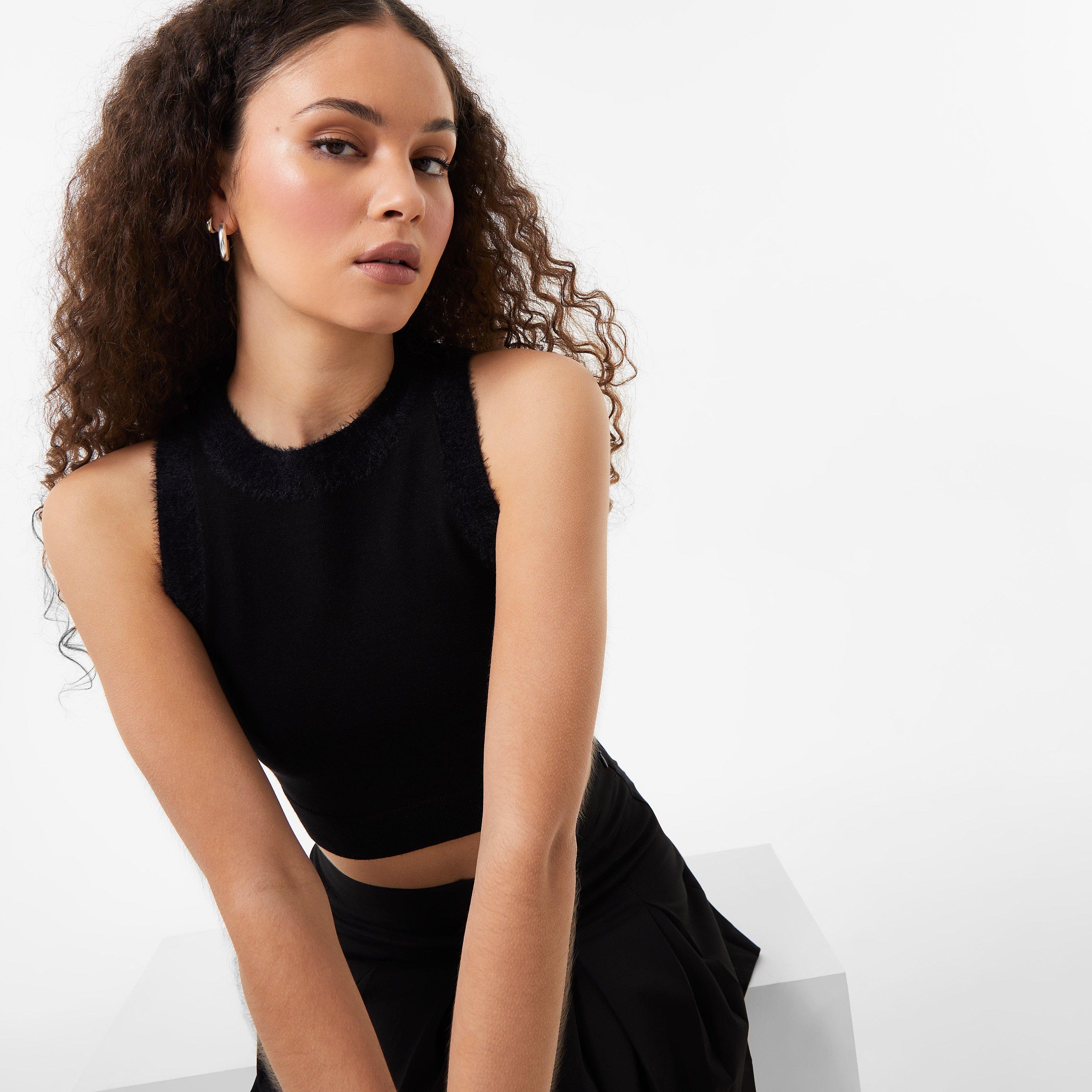 Jack Wills JW Fluffy Trim Tank