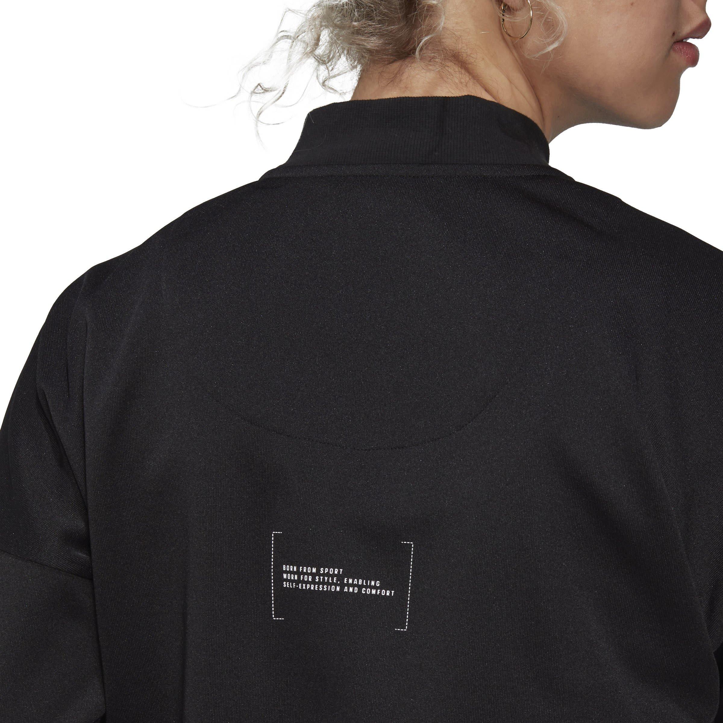 adidas adidas Cropped Track Top Womens Sweatshirt