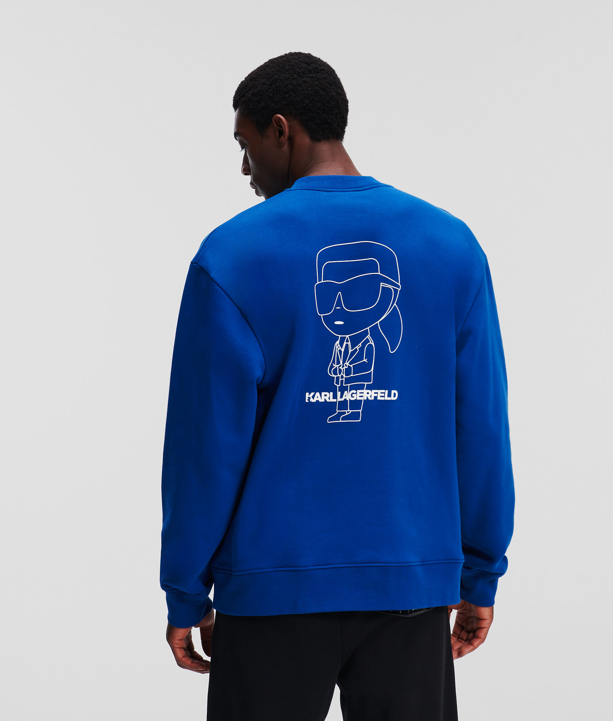 SWEAT-SHIRT À CONTOUR K/IKONIK KARL