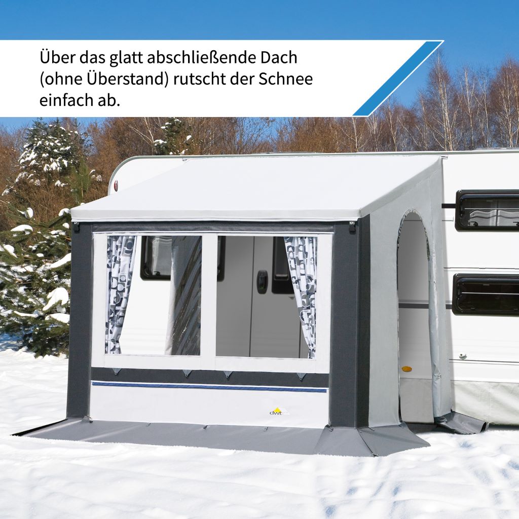 DWT Cortina III 220 x 180 cm caravan wintertent - Grey