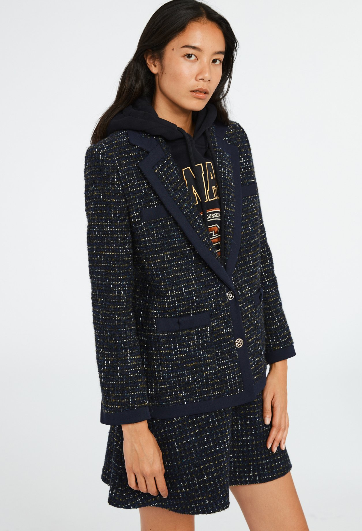 Veste tweed