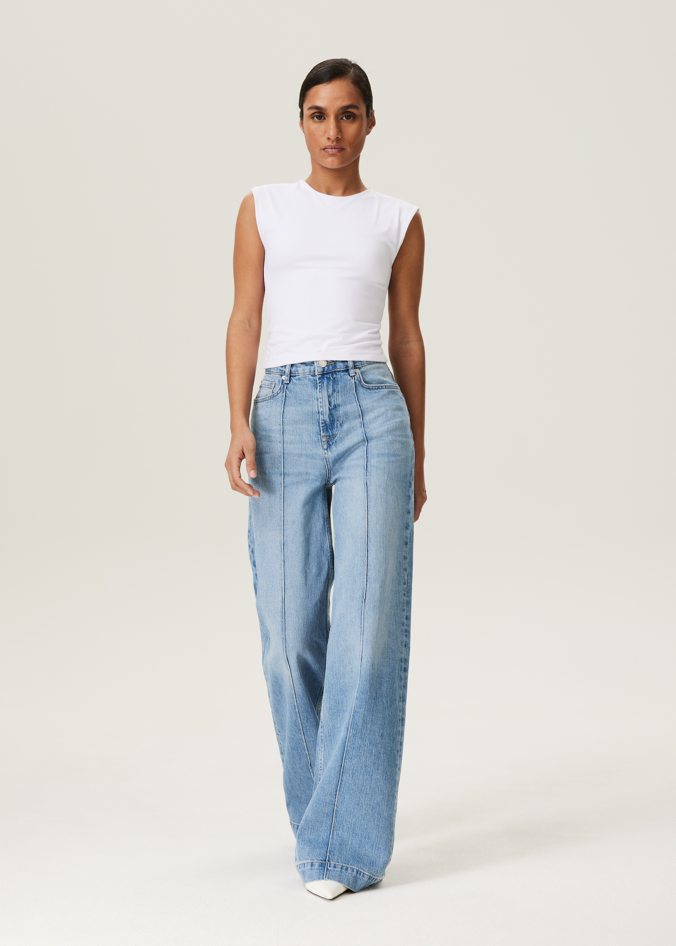 JAZZ - Wide leg pintuck