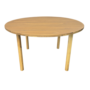 Tuintafel Roos teak acacia hout ø 135 cm