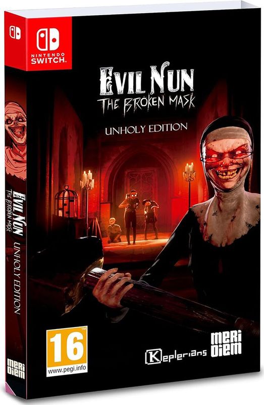 Evil Nun - The Broken Mask Unholy Edition - Nintendo Switch Game - Inclusief Speciale Cover