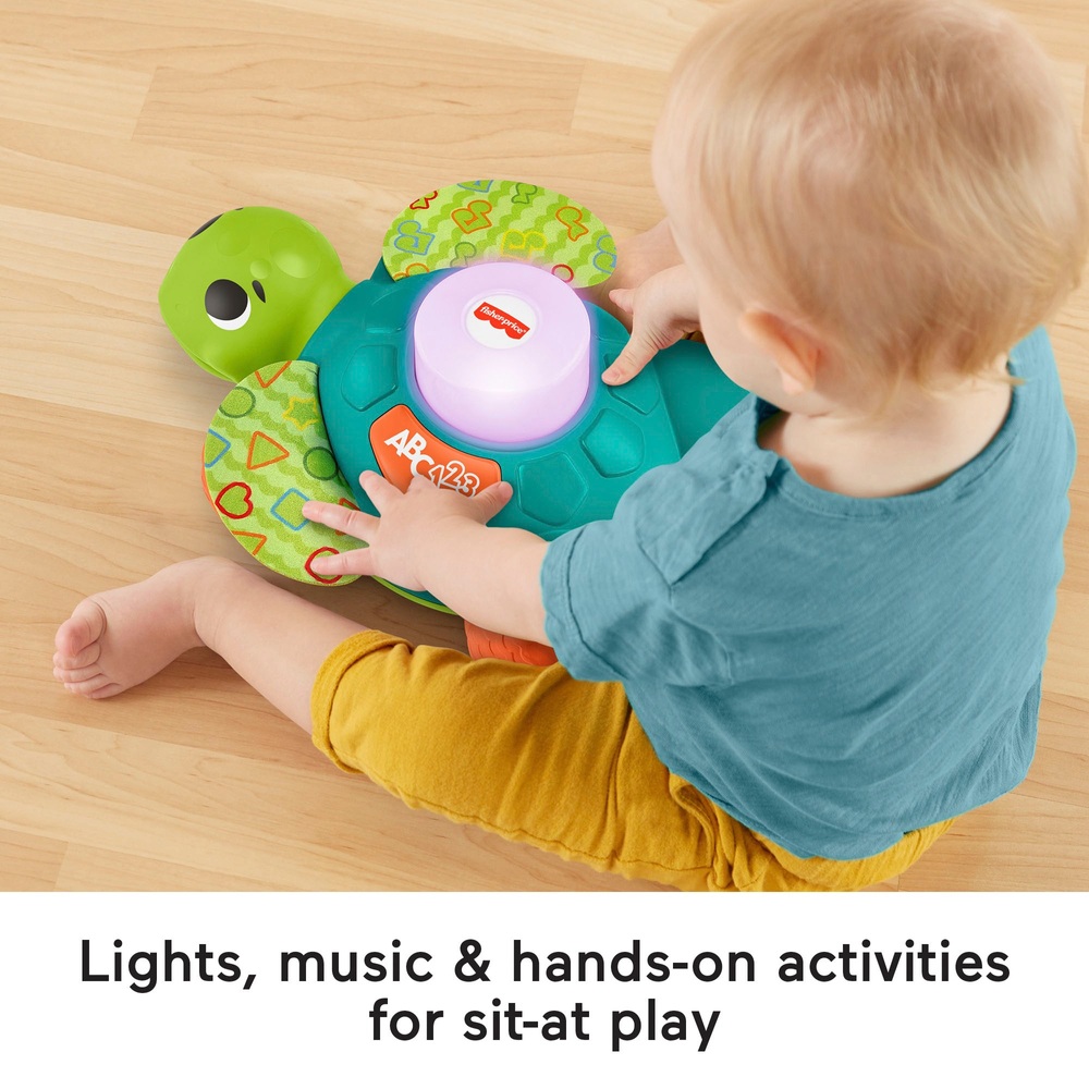Fisher-Price Linkimals Sit-to-Crawl Meeresschildkröte