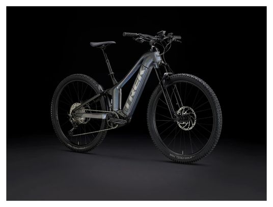 VTT Électrique Tout-Suspendu Trek Powerfly FS 7 Shimano SLX / XT 12V 625 Wh 27.5'' Prismatique / Noir Gén 3