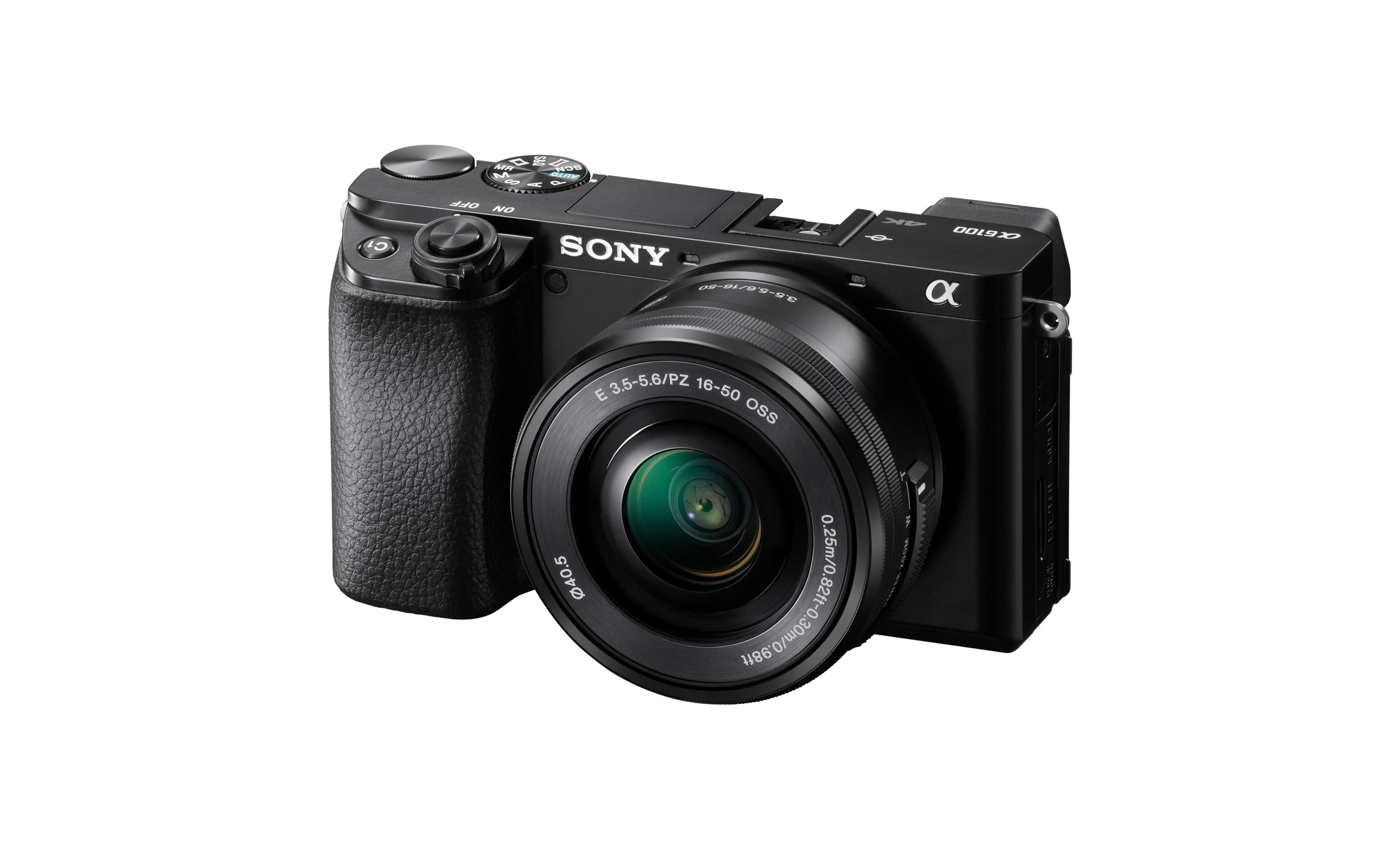 Fotokamera Alpha 6100 Kit 16-50 / 55-210<br>APS-C-Kamera mit durchgehendem High-Speed-Tracking