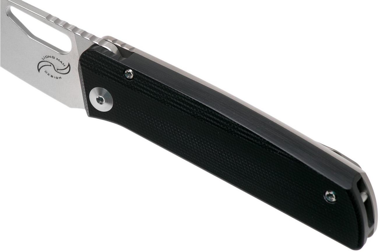 Liong Mah KUF-EDC 3.0 Black G10 zakmes, Liong Mah design
