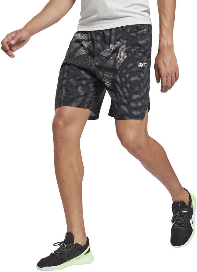 Reebok Workout Ready AOP shorts Grå