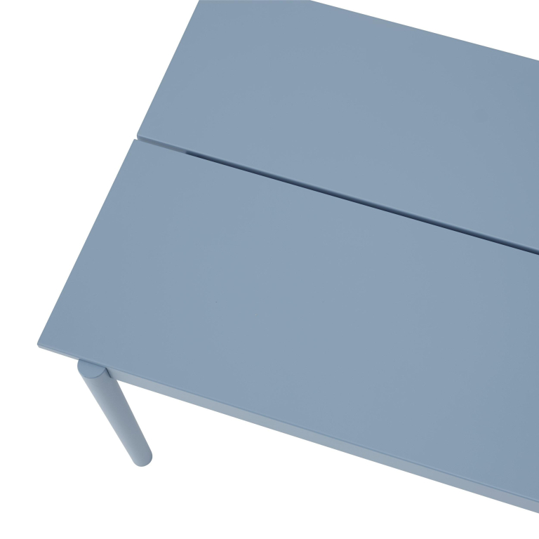 Muuto Linear Steel tuintafel 220x90 Black