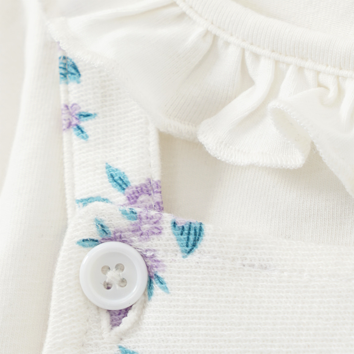 Topomini Newborn Strampler und Langarmshirt im Set weiss