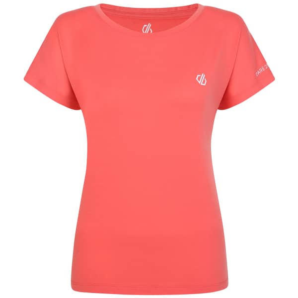 T-shirt randonnée DARE 2B W PERSISTING TEE NEON PEACH MARL