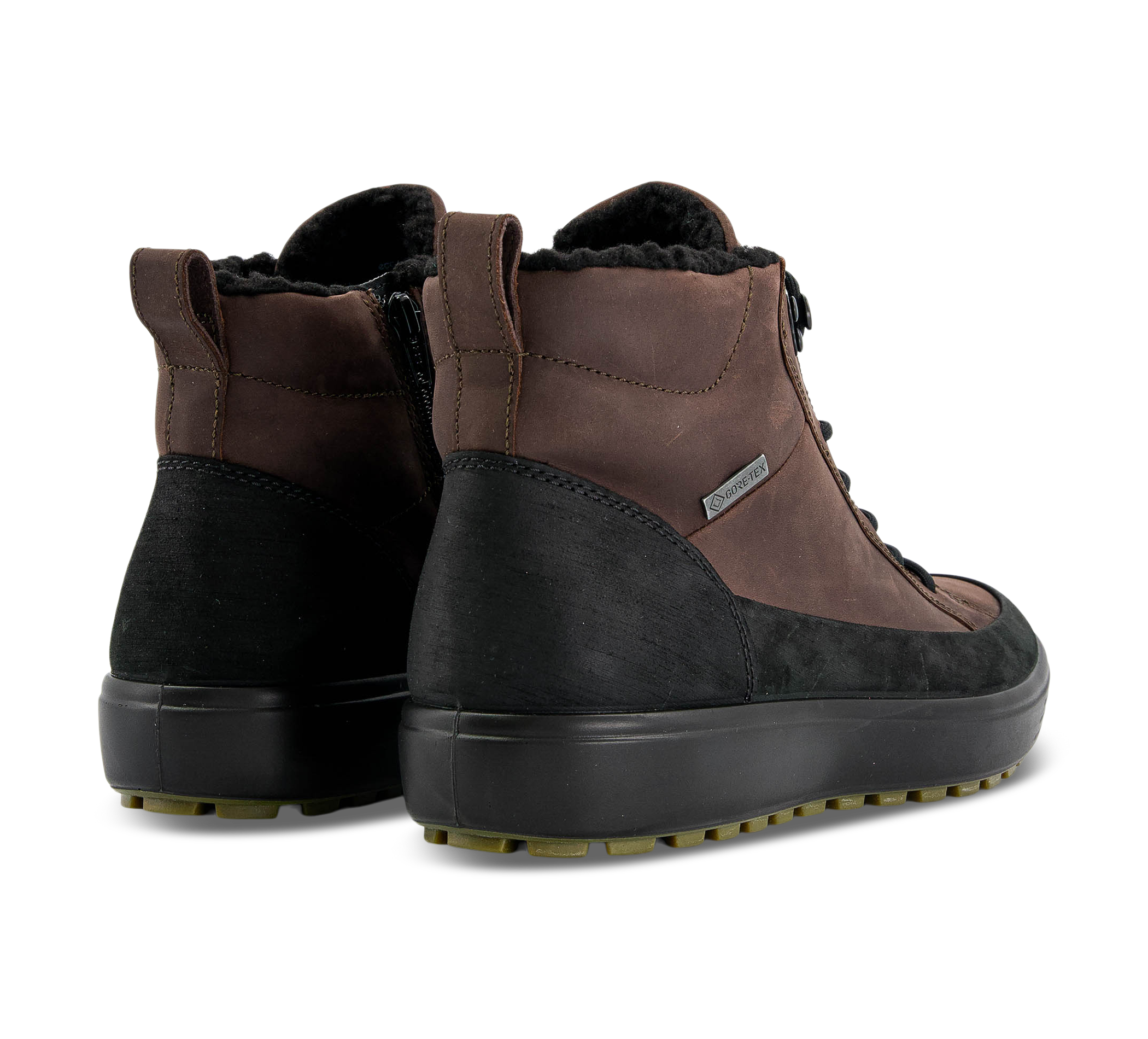 Ecco Soft - Schnürboots braun