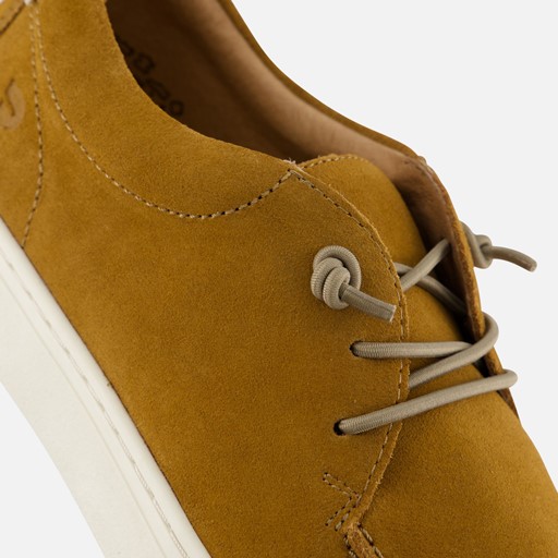 Rieker Veterschoenen geel Suede