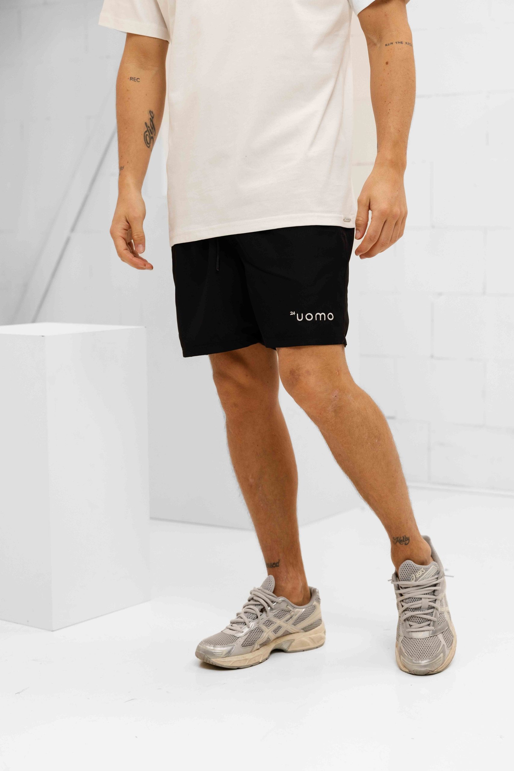 24 Uomo Leisure Club Zomerset Heren Off-White