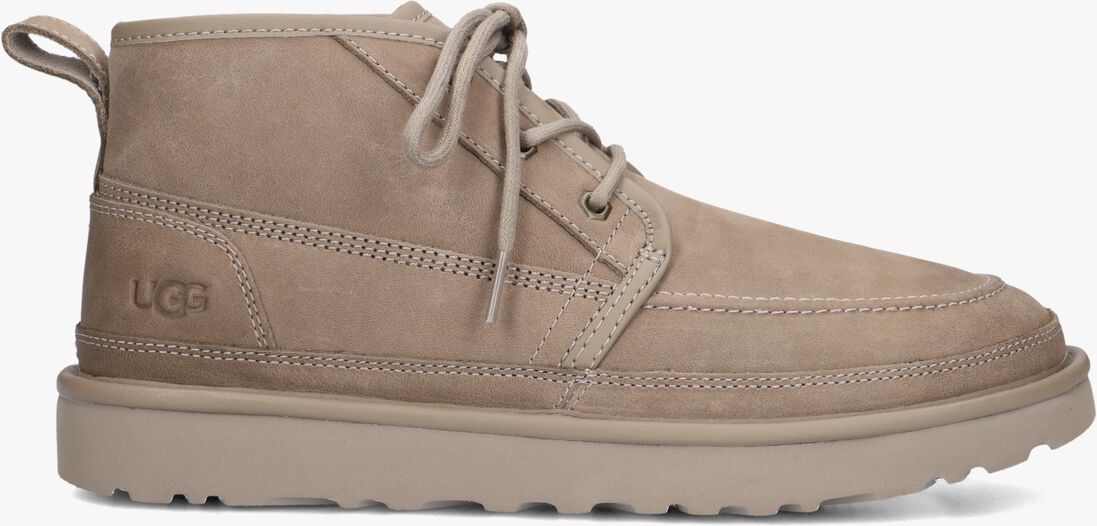 taupe ugg veterschoenen m neumel moc nubuck