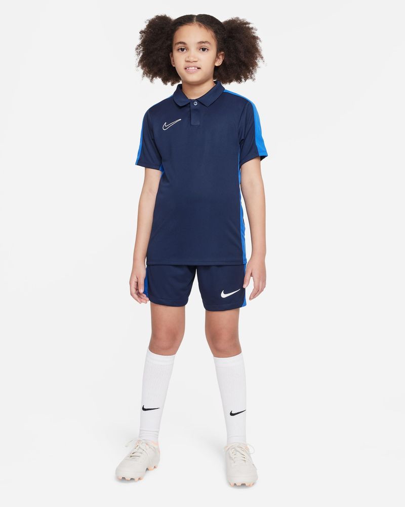 Polo Nike Academy 23 Bleu Marine & Bleu Royal pour enfant