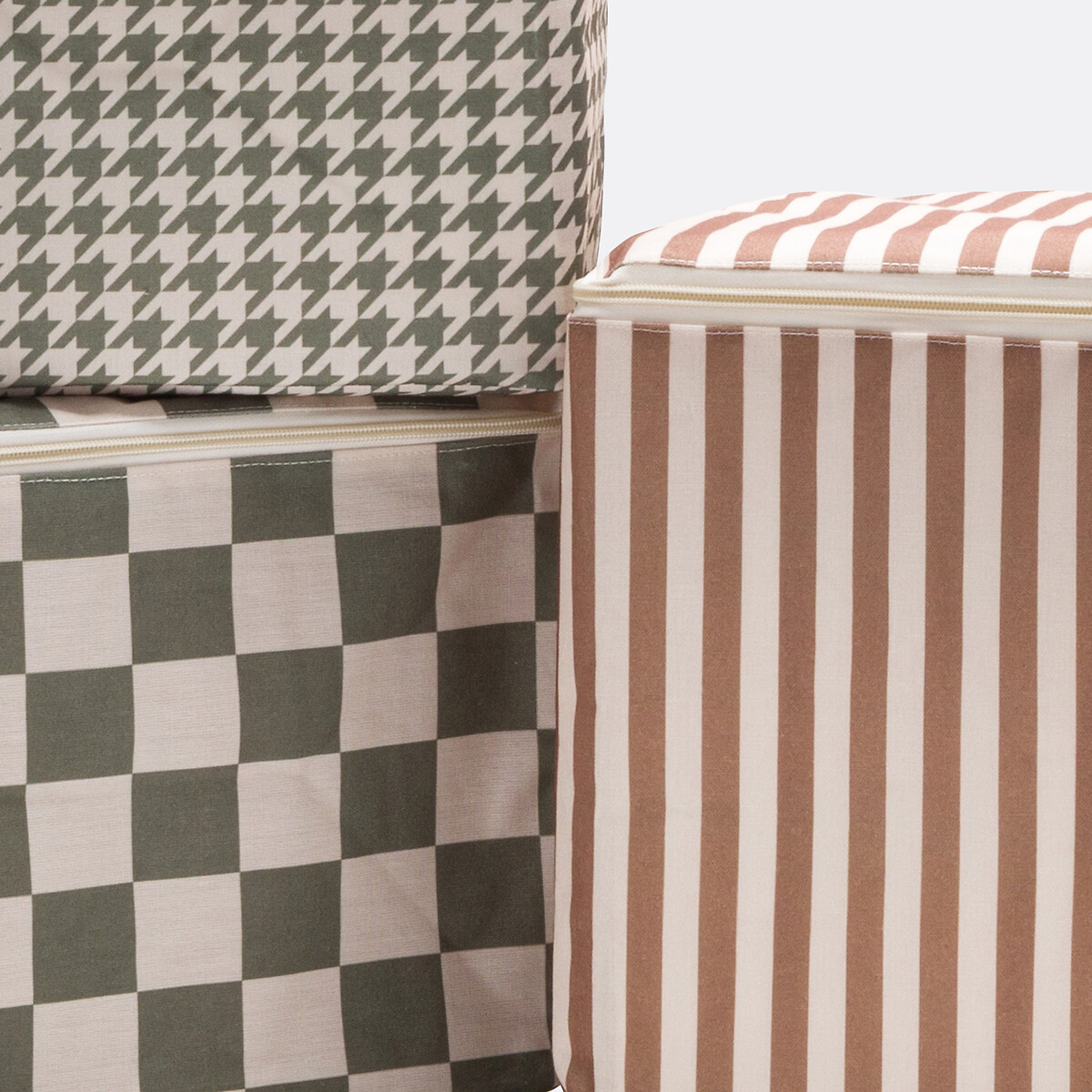 LA REDOUTE INTERIEURS<br>Conjunto de 3 capas organizadoras de poliéster, Sunny