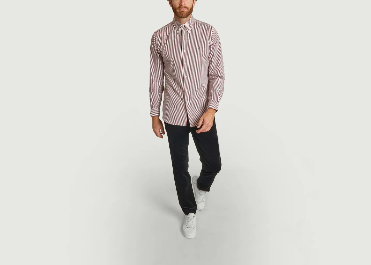 Chemise rayée sleeve Polo Ralph Lauren