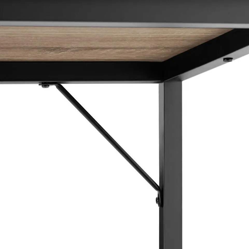 tectake Bureau Jenkins, Industrieel Licht Hout, Eiken Sonoma