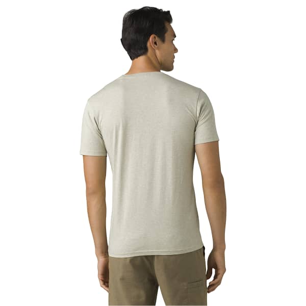 T-shirt PRANA COMO TE LLAMA JOURNEYMAN 2 COASTAL SAGE HEATHER