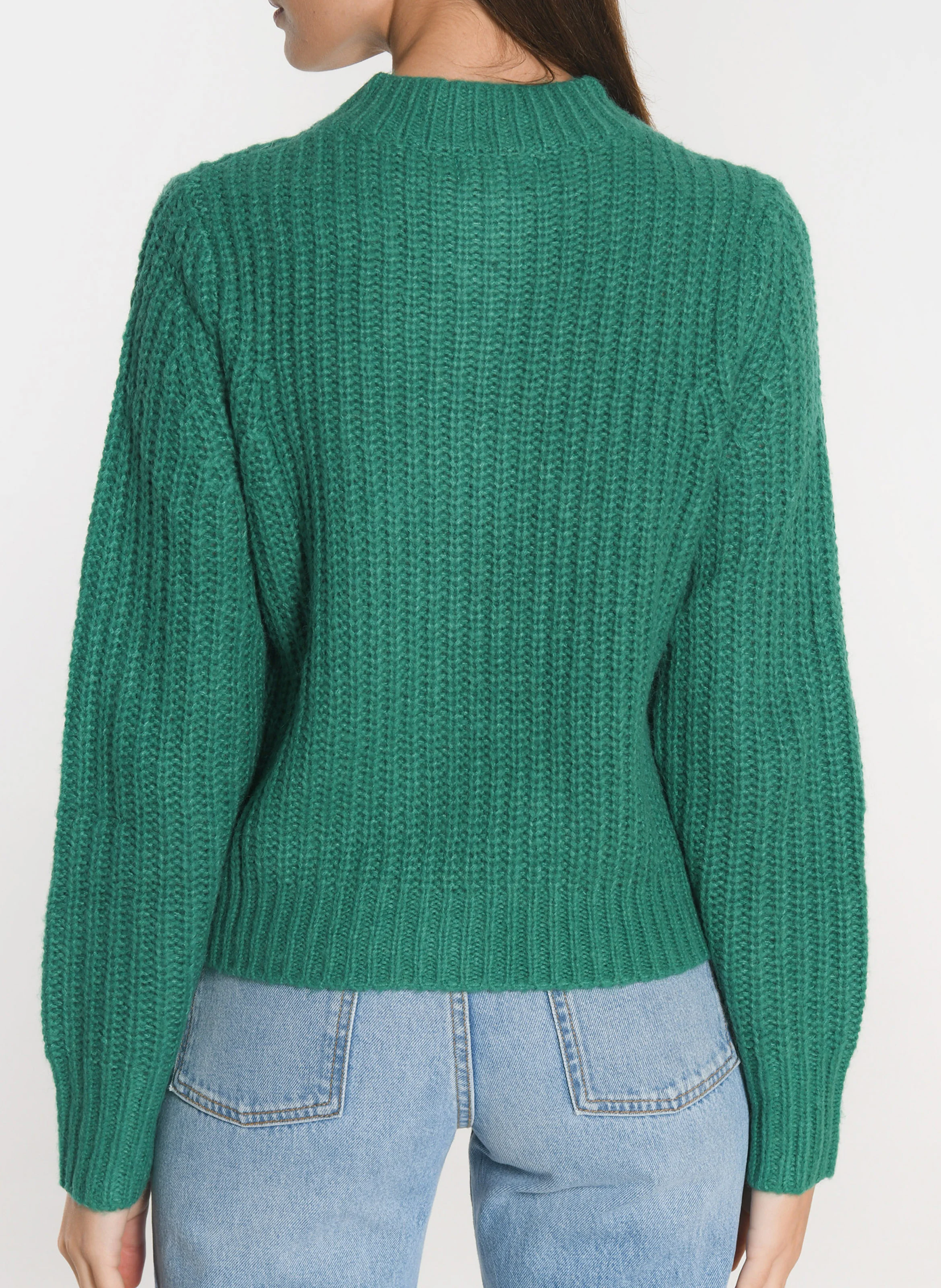 LANA - Gilet en maille | Vert