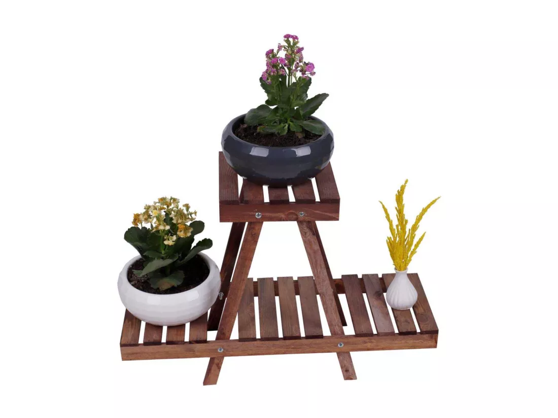 Support à plantes en bois Nave