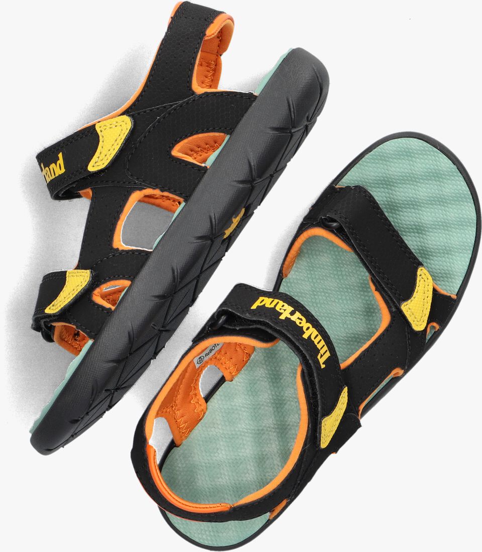 TIMBERLAND zwarte timberland sandalen perkins row 2-strap