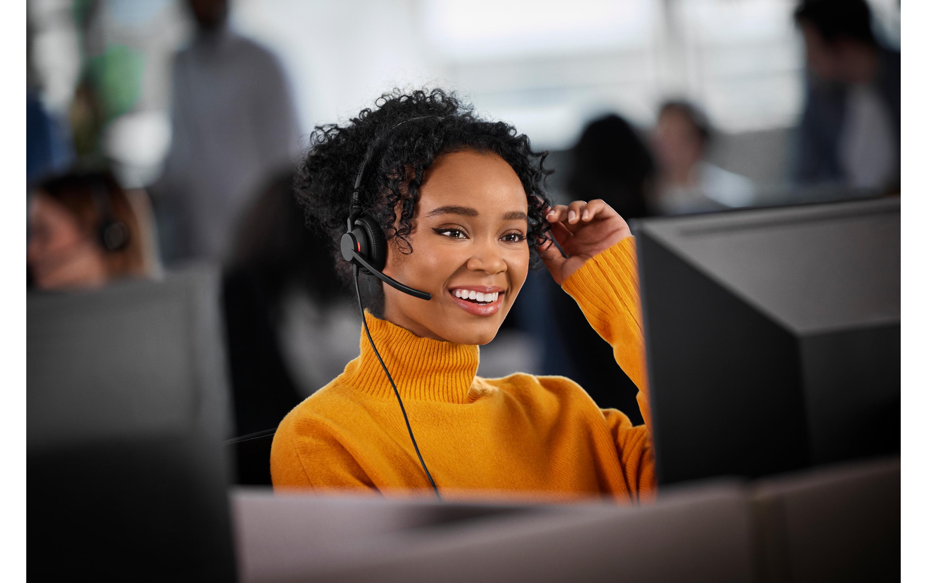 Headset Engage 50 II MS Duo USB-C, mit Inline LinkDas weltbeste Headset für präzise Kundengespräche