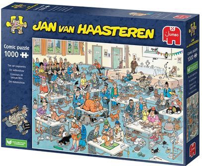 Jumbo - JvH Kattenshow - Legpuzzel - 1000 Stukjes - Karton