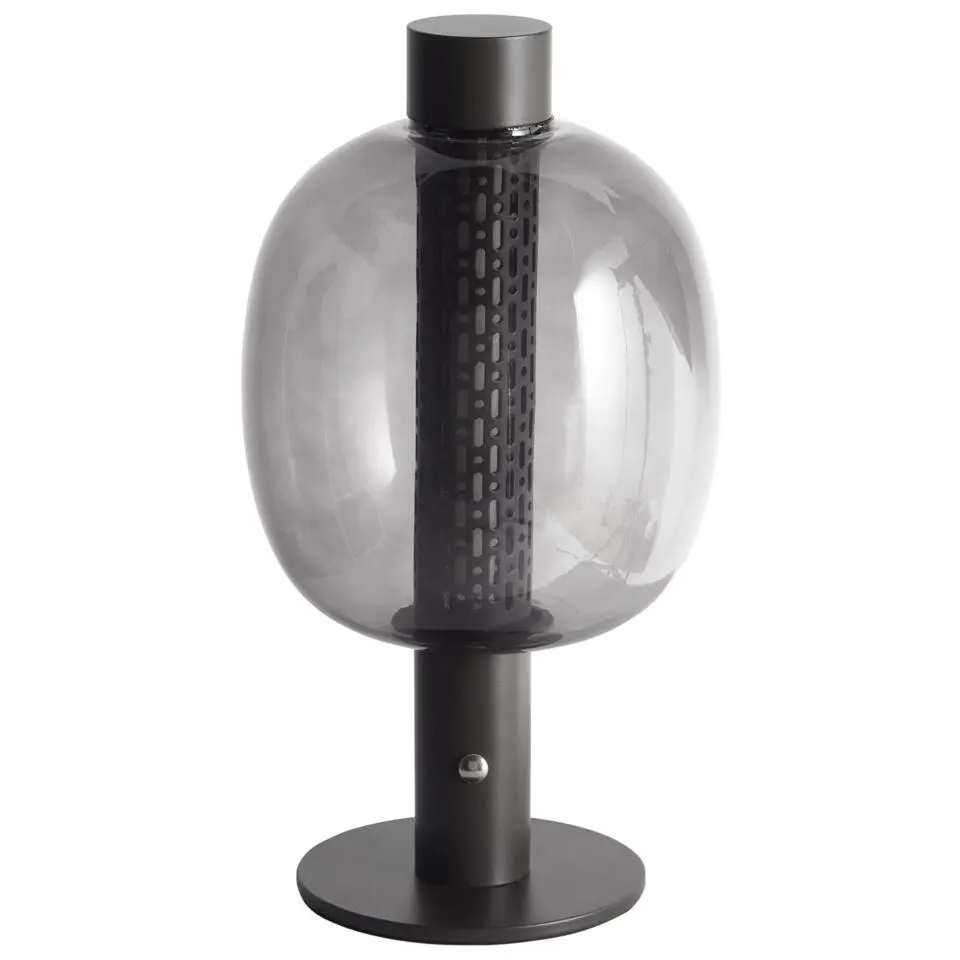 PULANGI - Tafellamp - Zwart - Aluminium