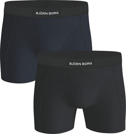 Bjorn Borg Boxers 2 Pack Black/Blue 10001298-MP004 kopen