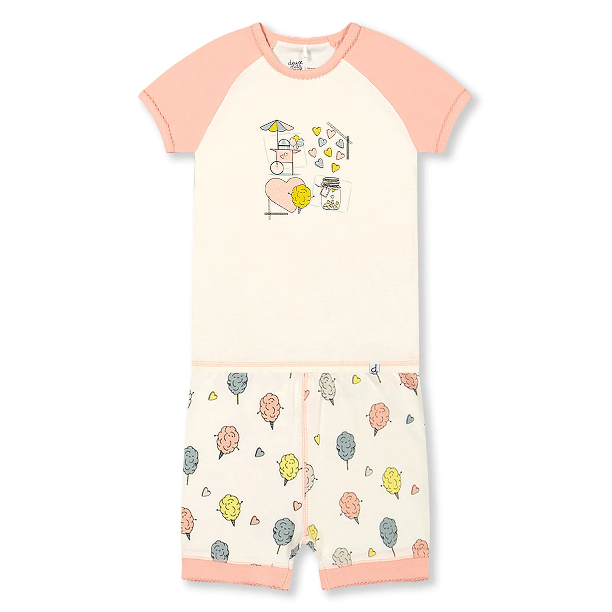 Deux par Deux Pyjama Barbe À Papa 7-10ans