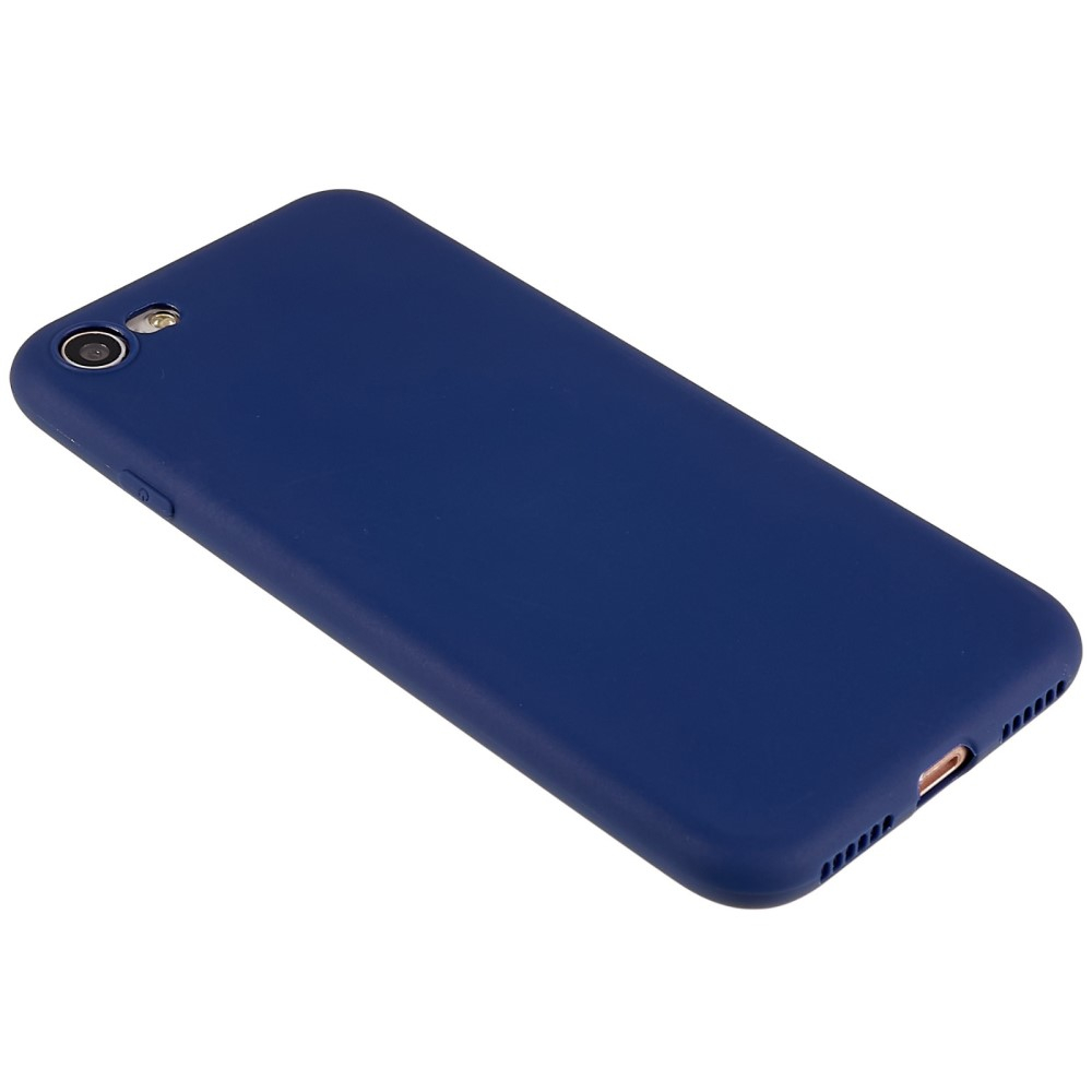 iPhone SE (2022/2020) / 8 / 7 Gummi Case Hülle Slim Design - Saphir (Matt)